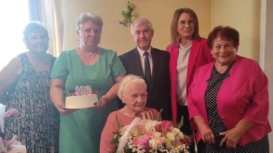 100-latka z gminy Wilga