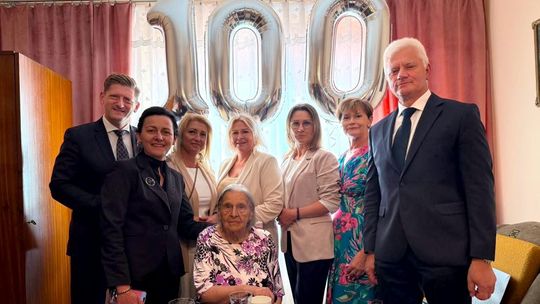 100. urodziny najstarszej mieszkanki Łaskarzewa