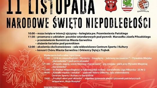 11 listopada. Co się będzie działo w Garwolinie?