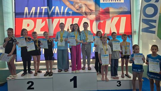 18 medali pływaków Mazowsza Miętne w Ostrołęce