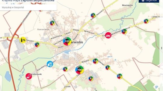 2000 zagrożeń w powiecie, ponad 500 w Garwolinie