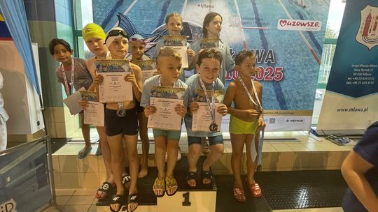 21 medali pływaków z Miętnego na Mistrzostwach Północnego Mazowsza