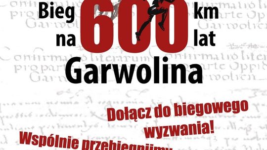 600 km na 600 lat Garwolina. Dołącz do biegowego wyzwania!