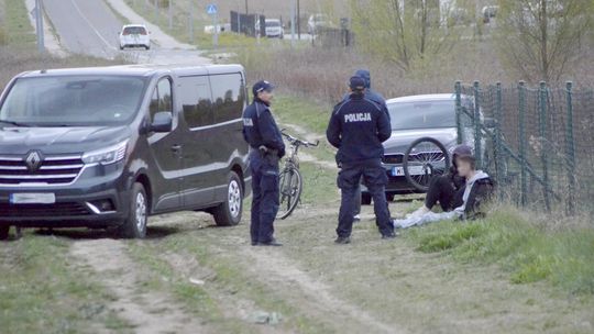 Mandaty za wybryk na drodze między GSAG a Romanówką. Interweniowała policja