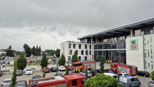 Alarm bombowy w garwolińskim starostwie