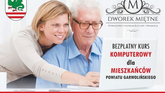 Angielski i obsługa komputerów w Miętnem nie tylko dla seniorów