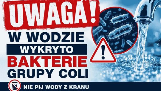 Bakterie coli i enterokoki w wodzie. Pilny komunikat dla mieszkańców gmin Pilawa i Parysów