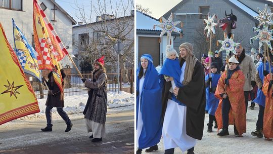 Barwny Orszak Trzech Króli ponownie przeszedł ulicami Pilawy