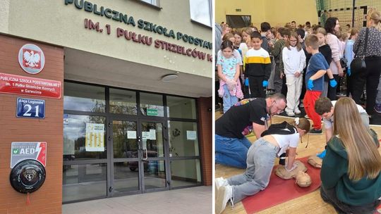 Bezpieczna „Dwójka” – AED już w szkole