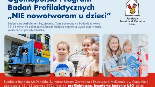 Bezpłatne badania USG dla dzieci