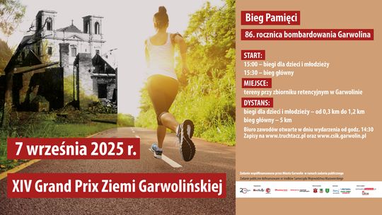 Bieg pamięci w rocznicę bombardowania Garwolina