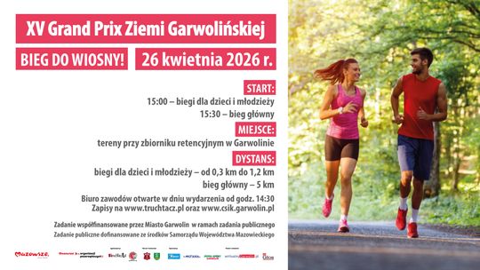Biegnij do wiosny w Grand Prix Ziemi Garwolińskiej