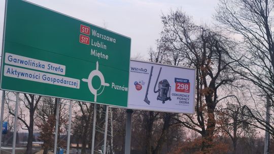 Błąd na znaku przy nowym rondzie. Kierowcy zwrócili uwagę, burmistrz reaguje [aktualizacja]