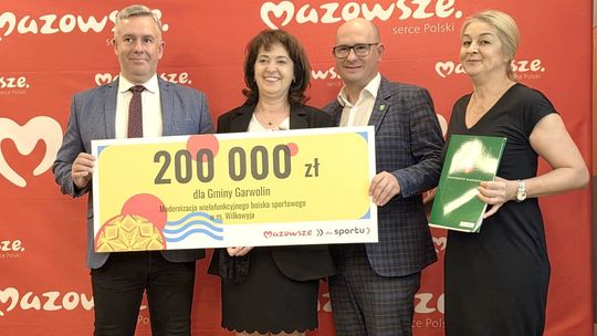 Boiska, hale i zaplecza sportowe z dofinansowaniem. 1,28 mln zł dla powiatu garwolińskiego