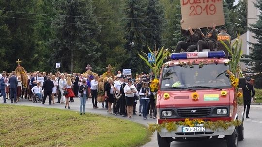 Cały powiat dziękował za plony w Miętnem