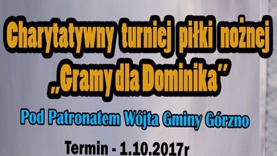 Charytatywny Turniej ?Gramy dla Dominika?