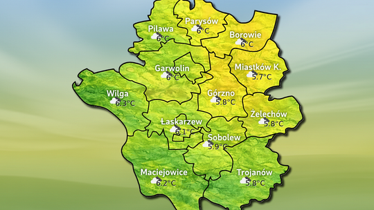 Chmury nad Garwolinem – najbliższe dni bez słońca [pogoda na weekend]