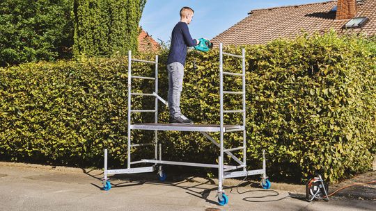 ClimTec od Krause: lekkie, bezpieczne i wielofunkcyjne rusztowanie do prac na wysokości