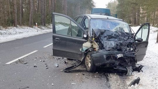 Czołówka na nadwiślance. Dziecko w szpitalu