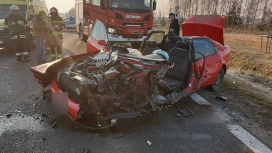 Czołówka na nadwiślance. Ranną zabrało LPR