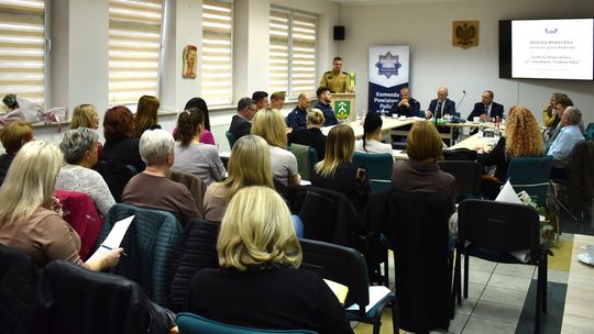 Debata o bezpieczeństwie z mieszkańcami gminy Garwolin