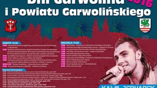 Dni Garwolina i Powiatu Garwolińskiego 2016 [program]