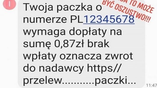 Dostała SMS z prośbą o dopłatę 2 zł. Straciła kilka tysięcy