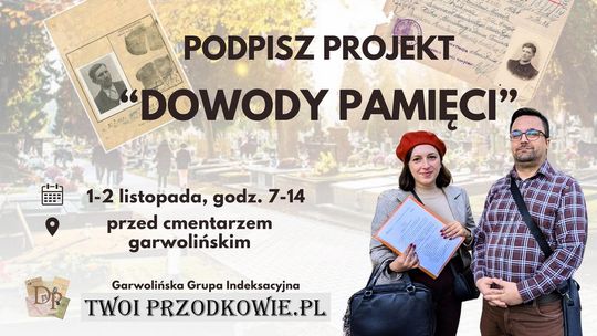 „Dowody Pamięci” – podpisz się pod ustawą, która pomoże odkrywać historię przodków