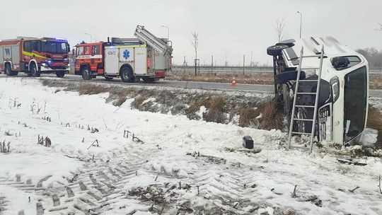 Drogowe zderzenia z udziałem busów