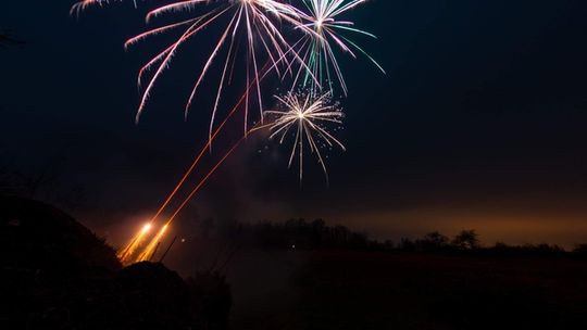 Dwa pożary w sylwestrową noc