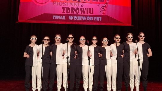 Dwa wyróżnienia w finale wojewódzkim Festiwalu Piosenki o Zdrowiu