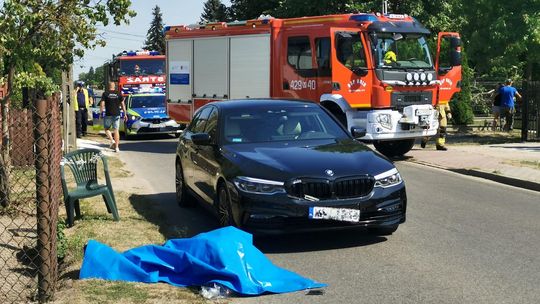 Dwoje dzieci potrąconych przez samochód. 7-latek był reanimowany [wideo]