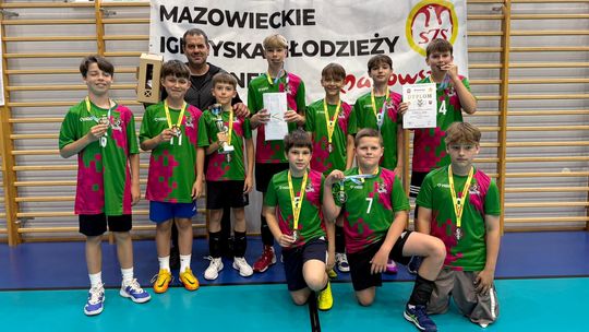 Dwójka z brązowym medalem mistrzostw Mazowsza