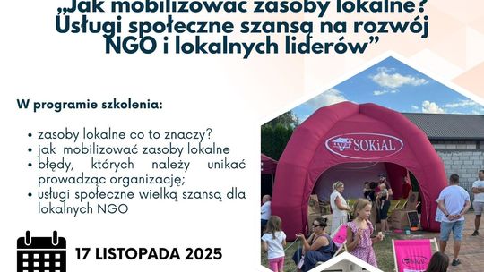 Działasz lokalnie? Przyjdź na bezpłatne szkolenie w Garwolinie!