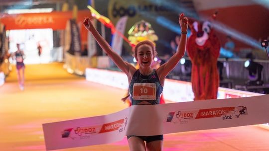 Emilia Mazek najlepsza w łódzkim maratonie!