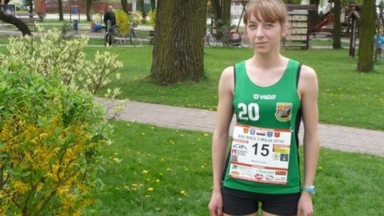 Emilia Mazek z nowym rekordem powiatu w półmaratonie