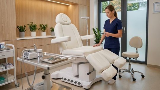 Ergonomia pracy i komfort pacjenta. Elektryczny fotel podologiczny jako fundament profesjonalnej praktyki.