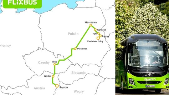 FlixBus łączy Garwolin z Wiedniem i węgierskim Sopronem