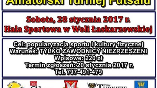 Futsal w amatorskim wydaniu. Zgłoś drużynę do turnieju