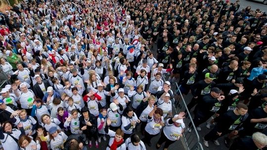 Garwolin biegł w Biegnij Warszawo