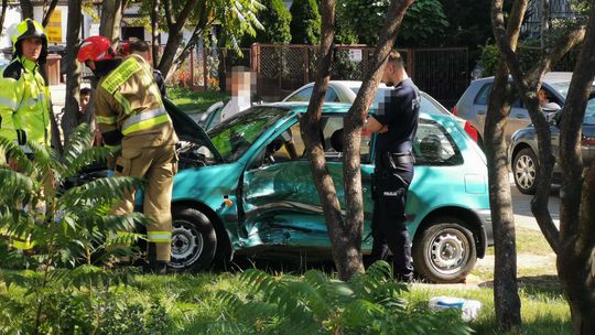 Garwolin: Wypadek tuż przy szkole