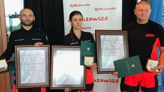 Garwolińscy ratownicy wyróżnieni medalami Pro Masovia