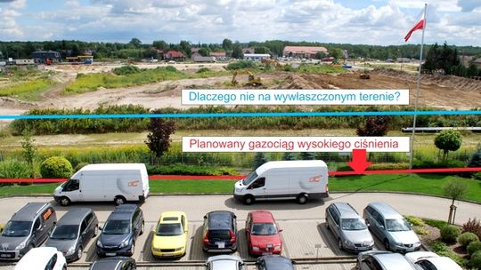 Gazociąg w Lipówkach. ?Tylko duży ma rację?