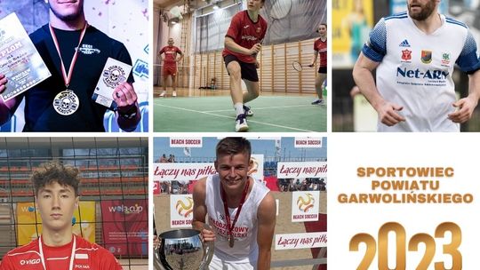 Głosuj i wybierz „Sportowca Powiatu Garwolińskiego 2023”