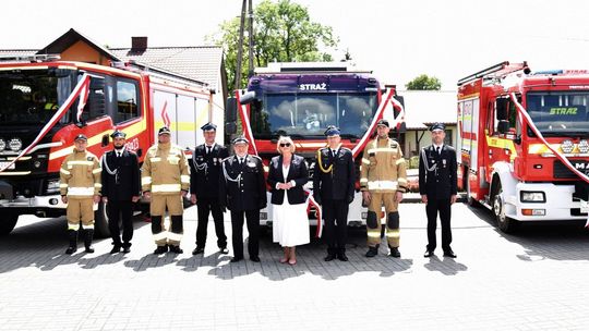 Gm. Borowie: Nowe wozy dla trzech jednostek OSP