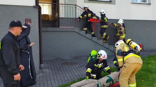 Gm. Trojanów: Ćwiczą na wypadek ewakuacji DPS