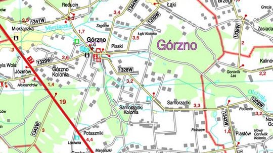 Górzno Kolonia znika z map