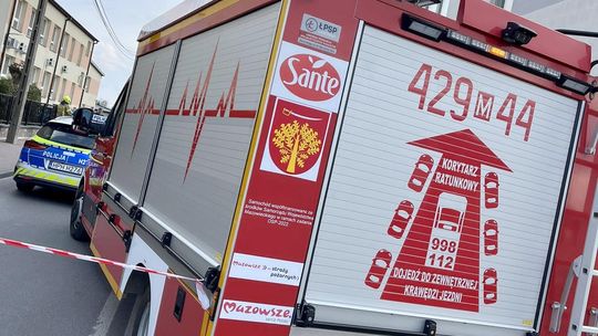 Groźne zderzenie opla z motocyklem