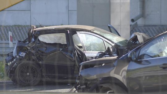 Groźny wypadek na S17. Lądowały dwa śmigłowce. Trasa zablokowana