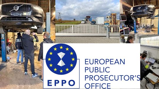 Grupa przestępcza sprowadzała rozbite auta, omijając cło i VAT. Działania objęły też Garwolin i okolice